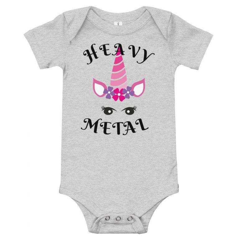 Dr. metalhead - Princess Heavy Metal Baby Bodysuits